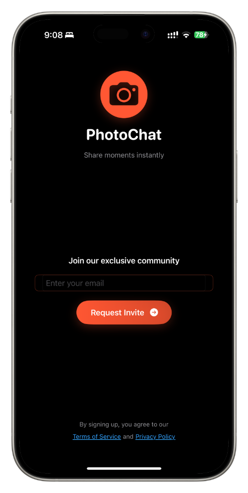 PhotoChat App Demo